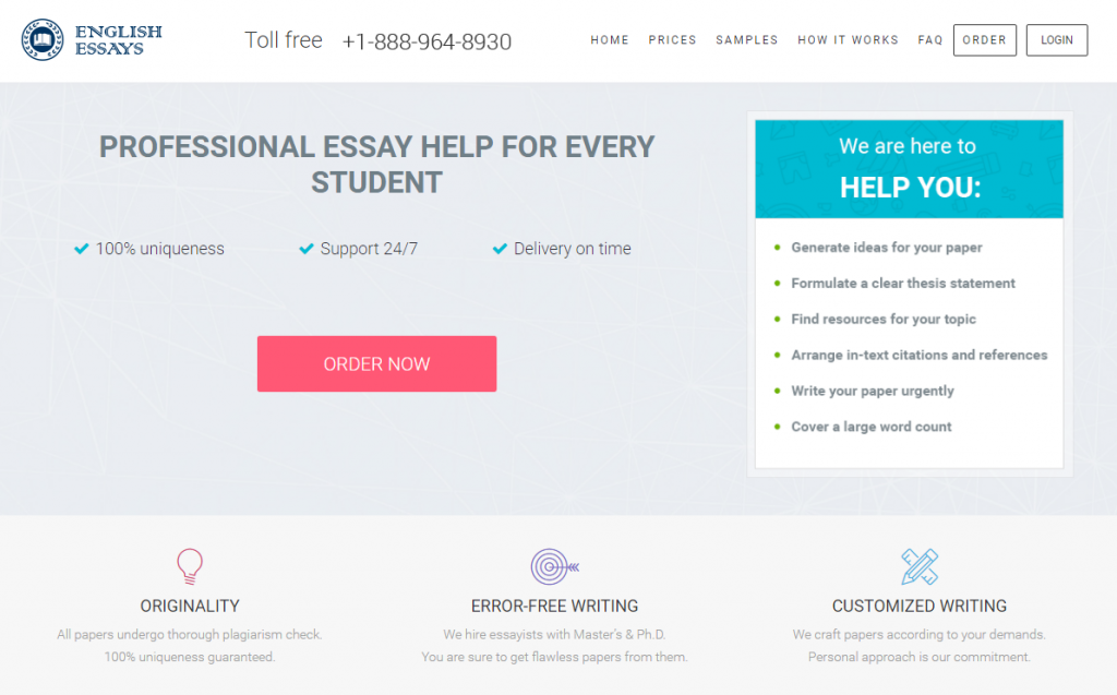 EnglishEssays.net review