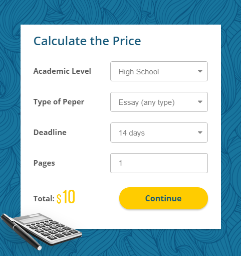 personal essay calculator